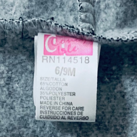 CONEY ISLE Matching Set; Girls 6/9Mnths NWT - Picture 3 of 6